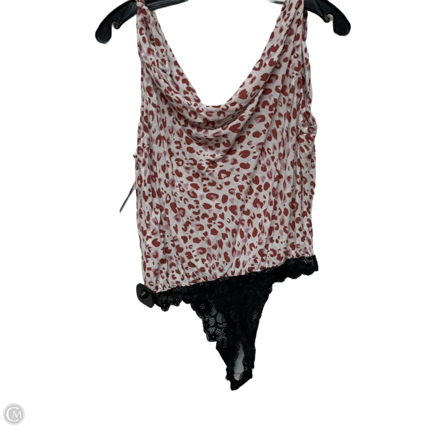 Bodysuit By Free People In Red & White, Size: S