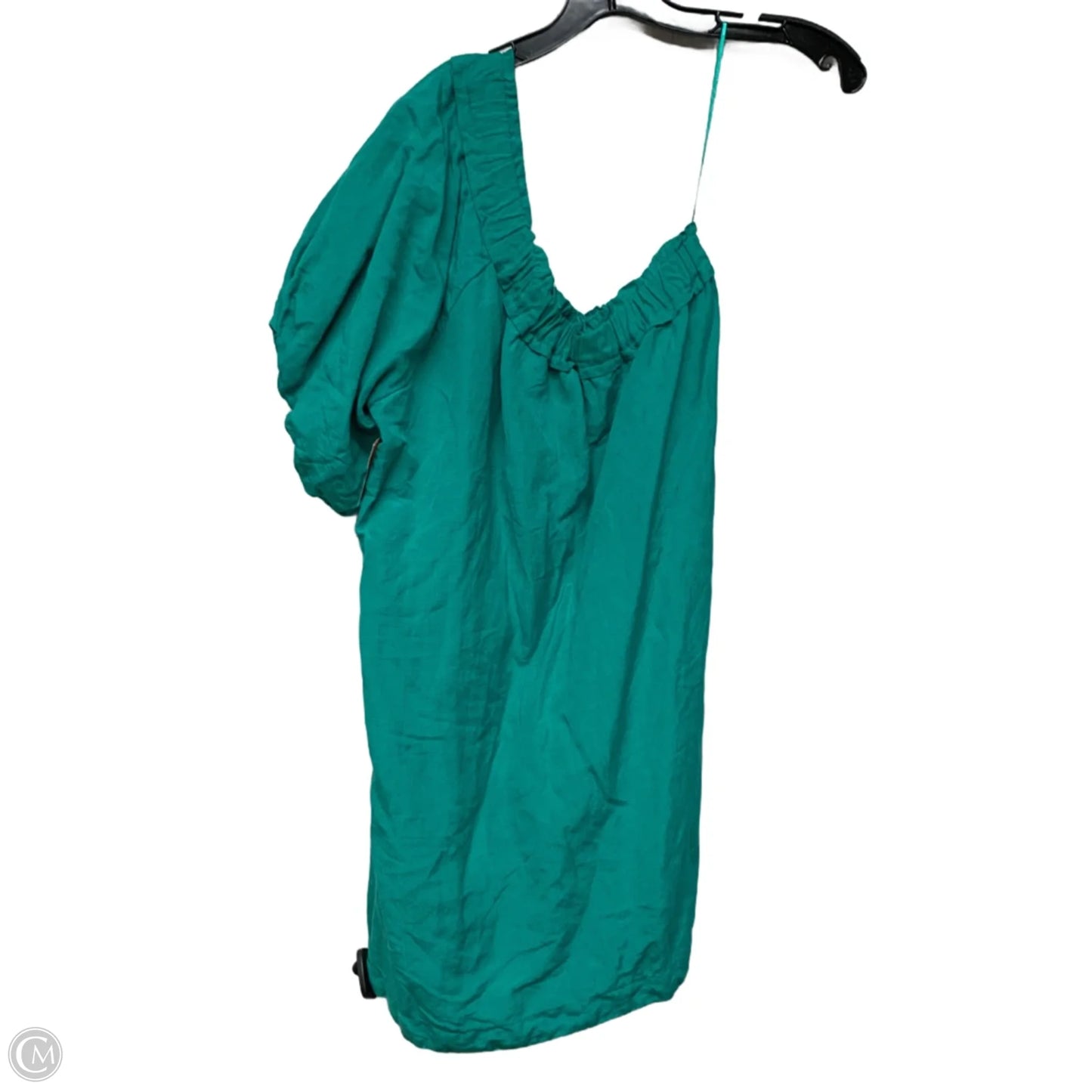 Dress Casual Short By Anthropologie In Teal, Size: L