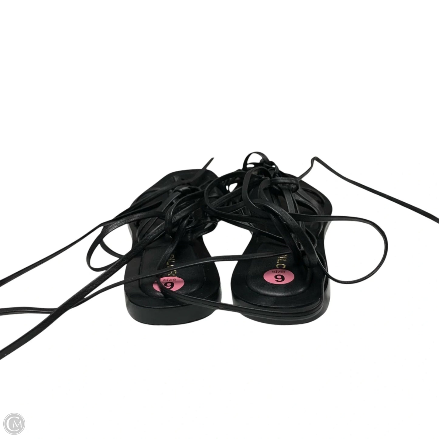 Sandals Flats By Pilcro In Black, Size: 9