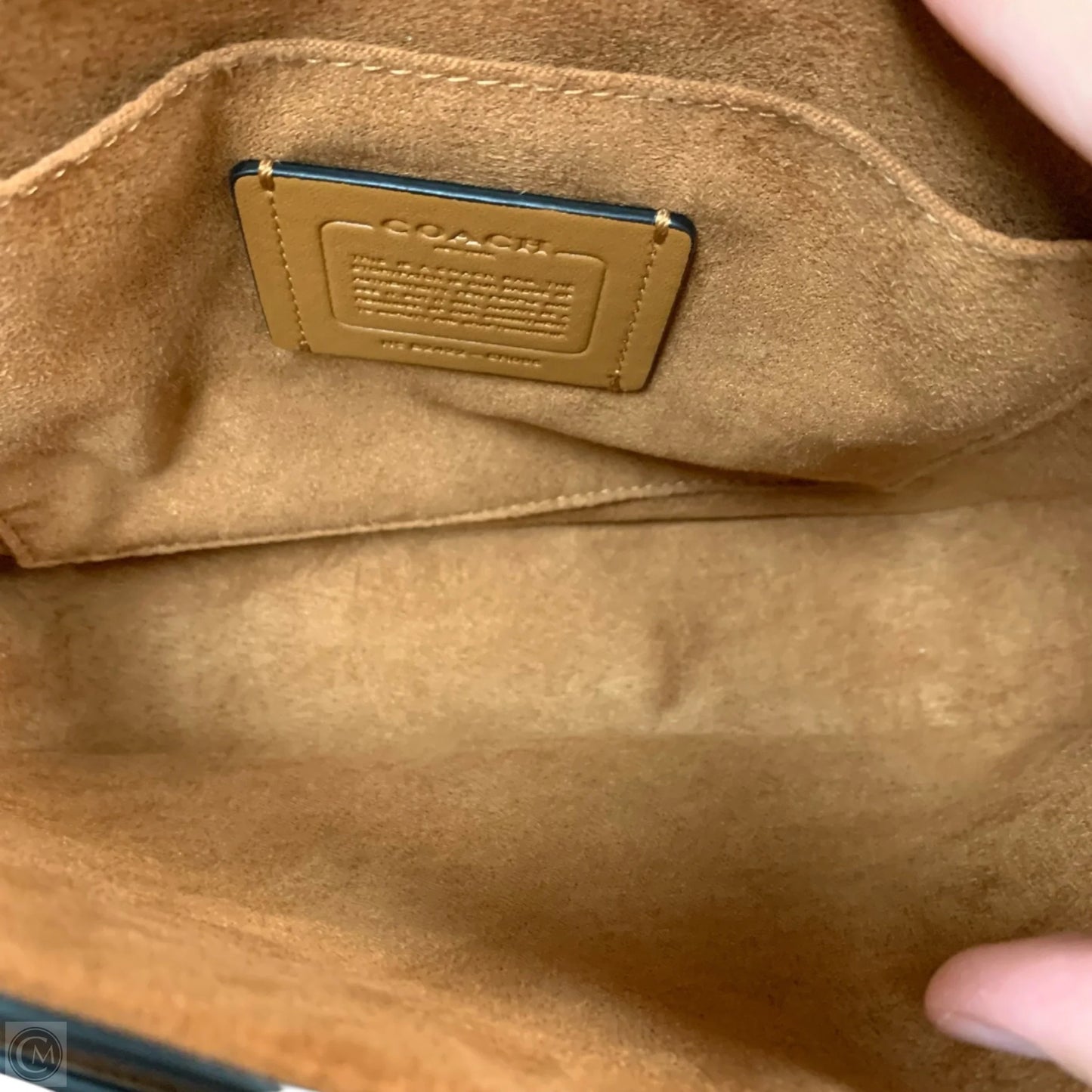 Crossbody Designer By Coach, Size: Medium