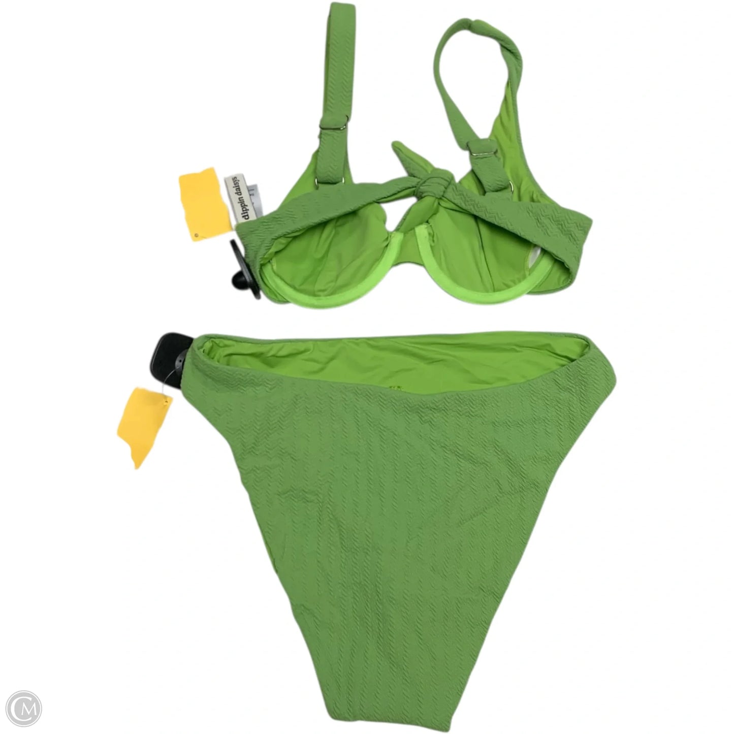 Swimsuit Set By Dippin Daisys In Green, Size: Xs