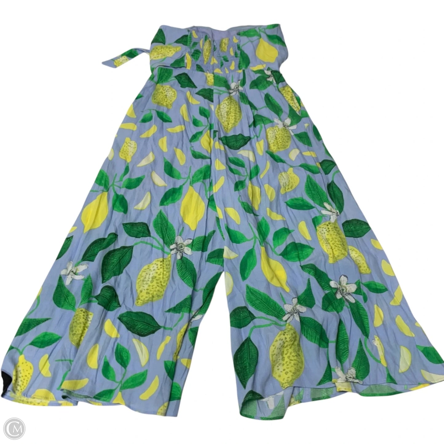 Jumpsuit By Maeve In Blue & Yellow, Size: S