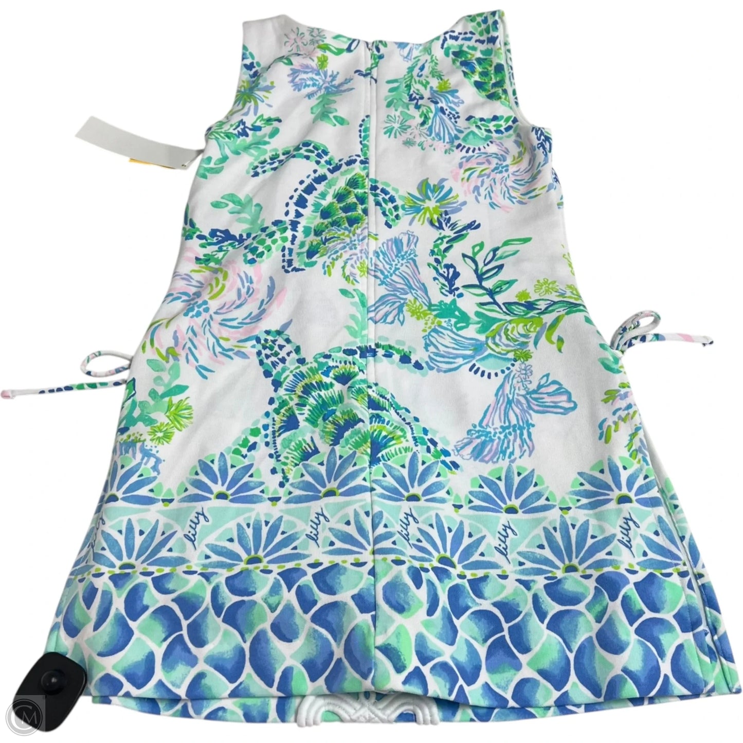Dress Designer By Lilly Pulitzer In Blue & White, Size: Xs