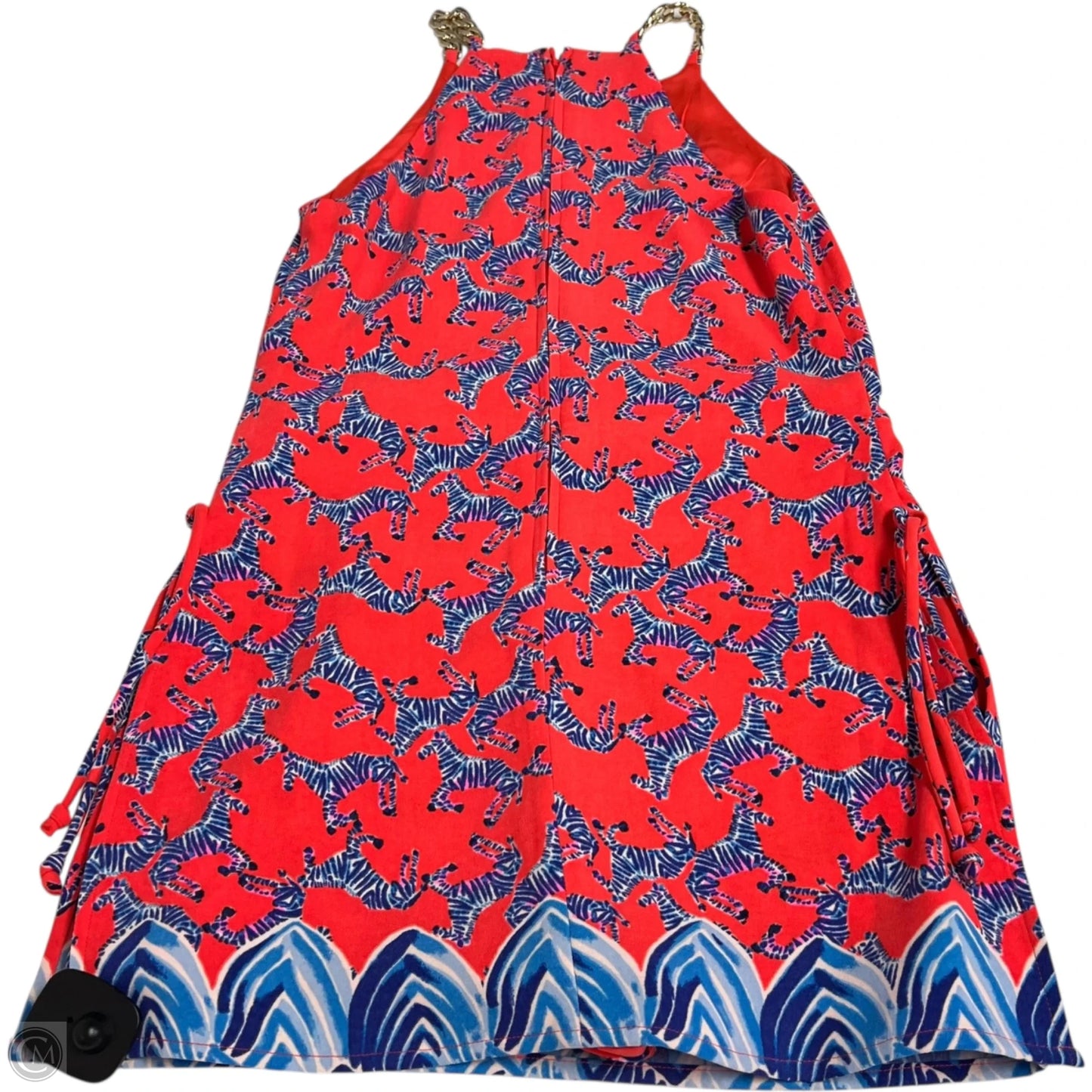 Dress Designer By Lilly Pulitzer In Blue & Red, Size: Xs
