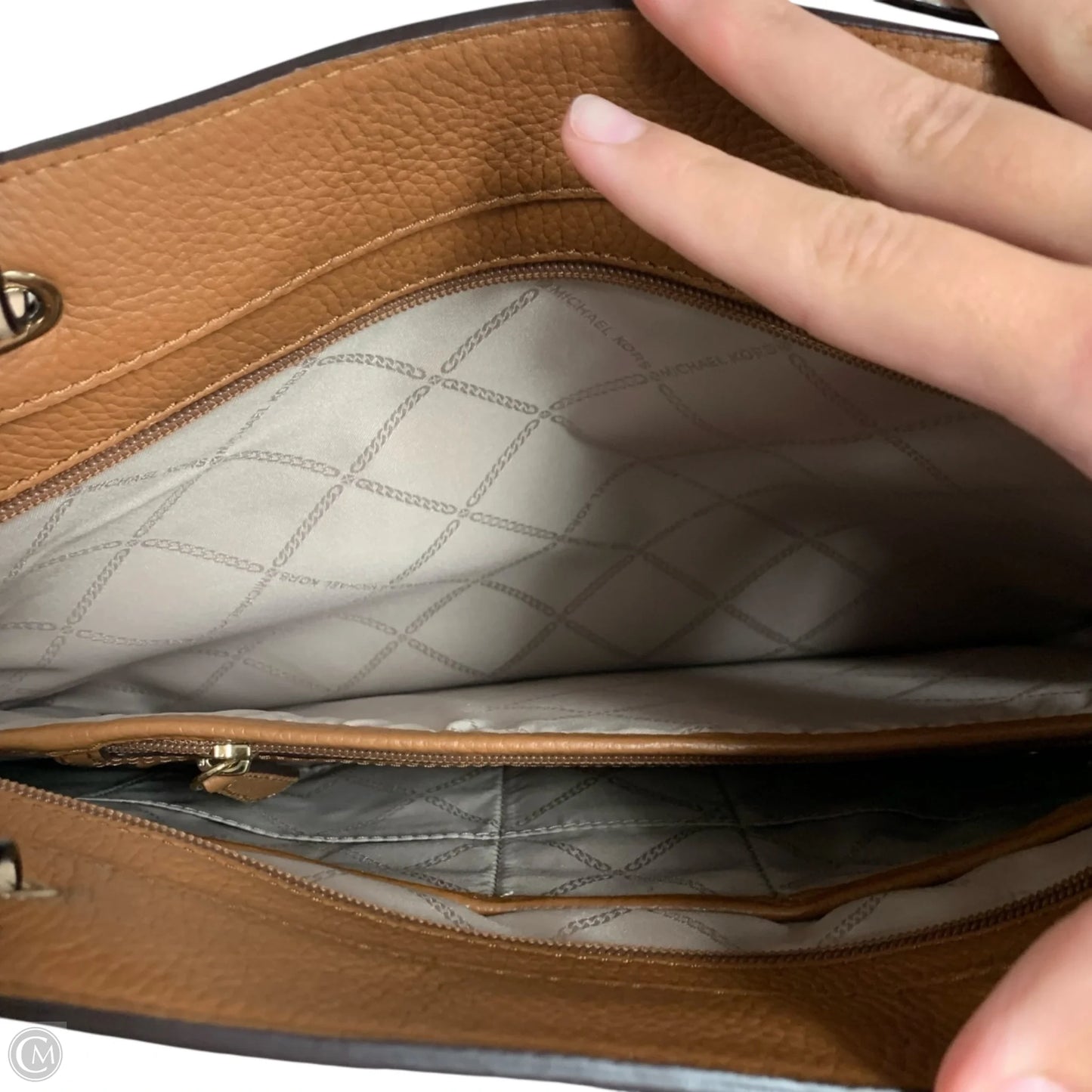 Tote Designer By Michael Kors, Size: Large