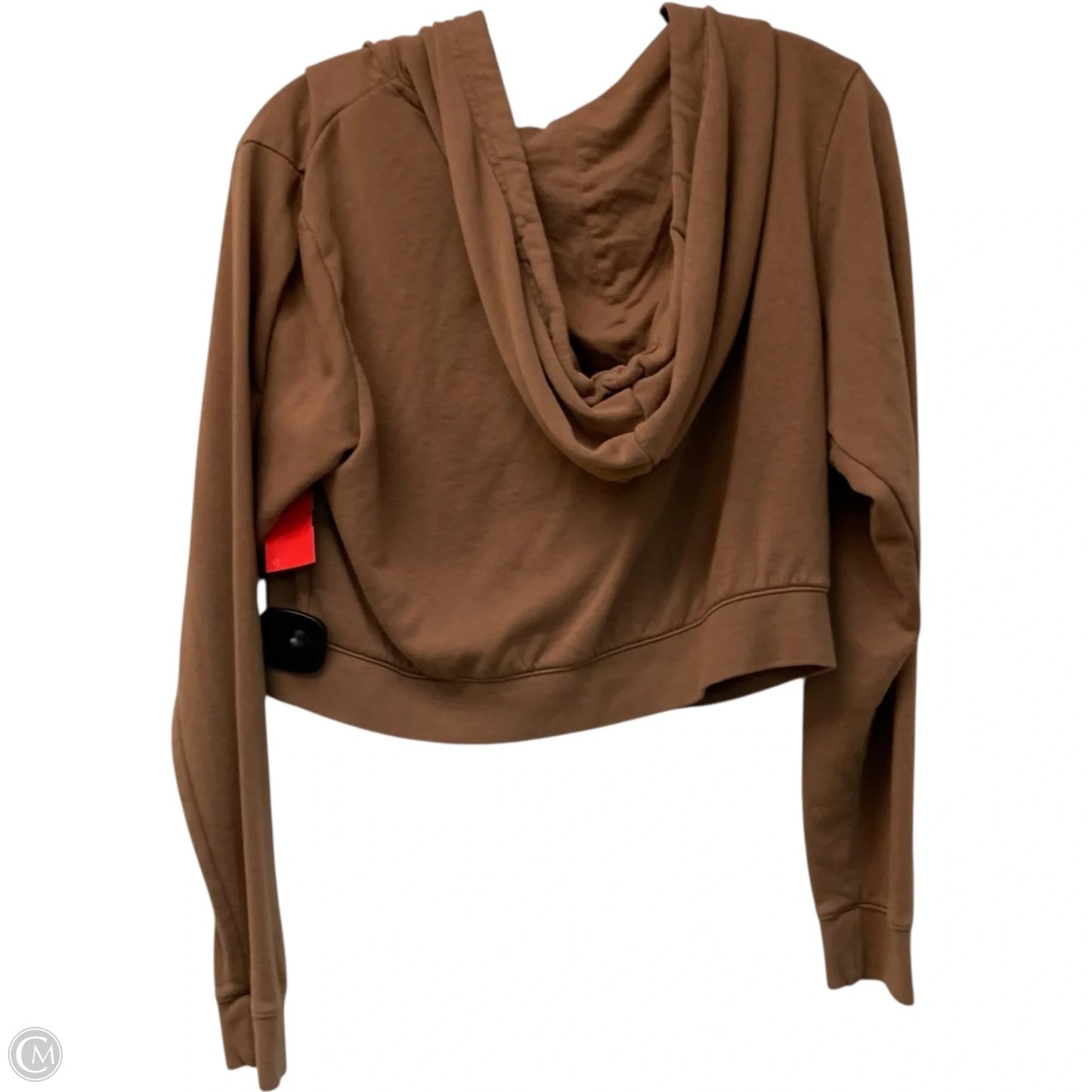 Athletic Jacket By Nike Apparel In Brown, Size: Xs