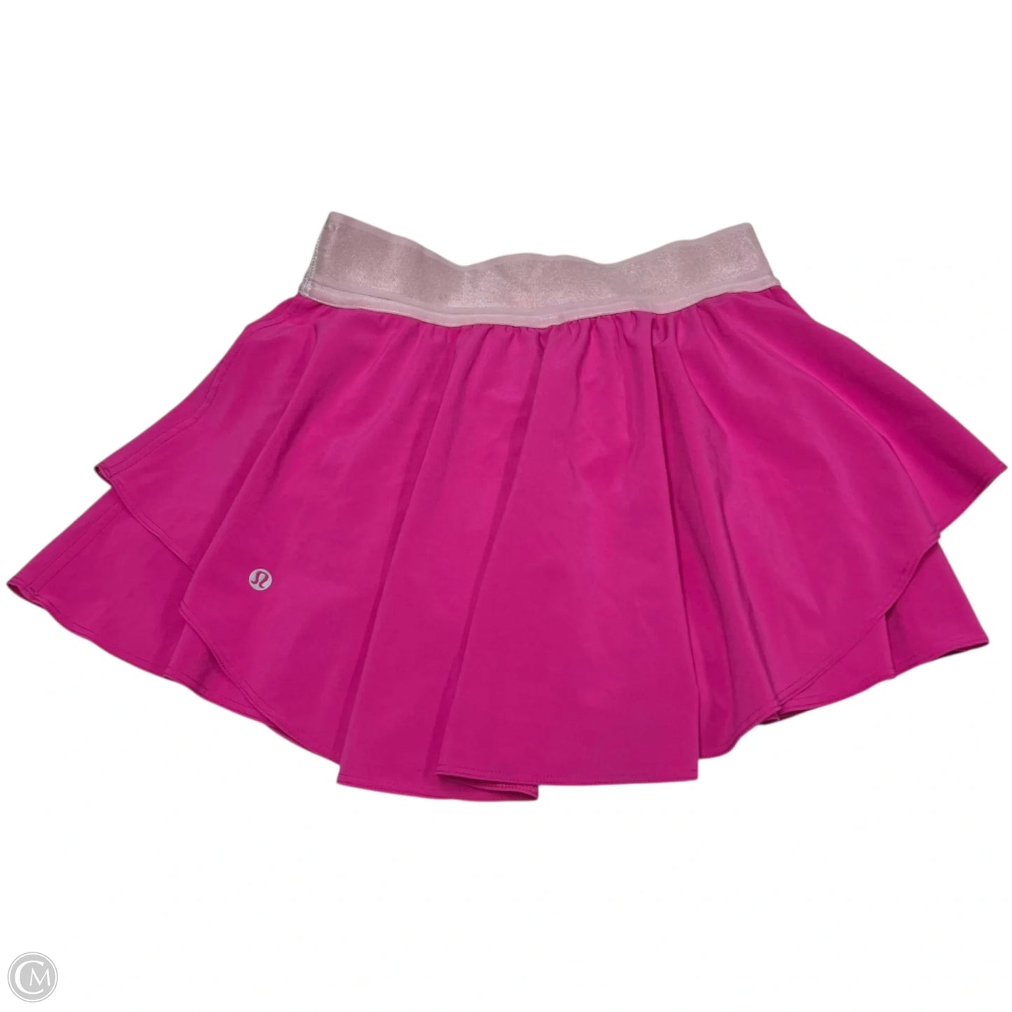 Athletic Skort By Lululemon In Pink, Size: S