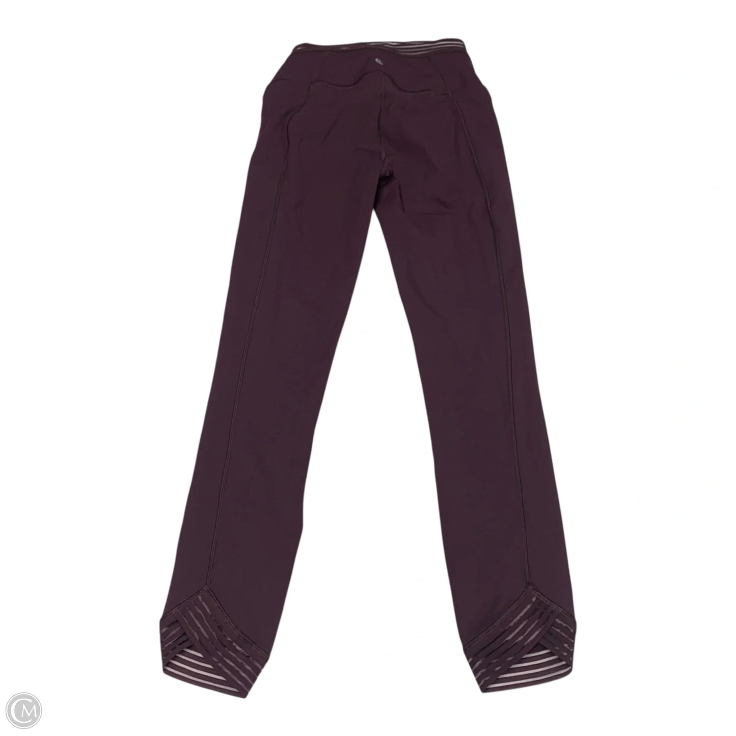 Athletic Leggings By Lululemon In Purple, Size: S