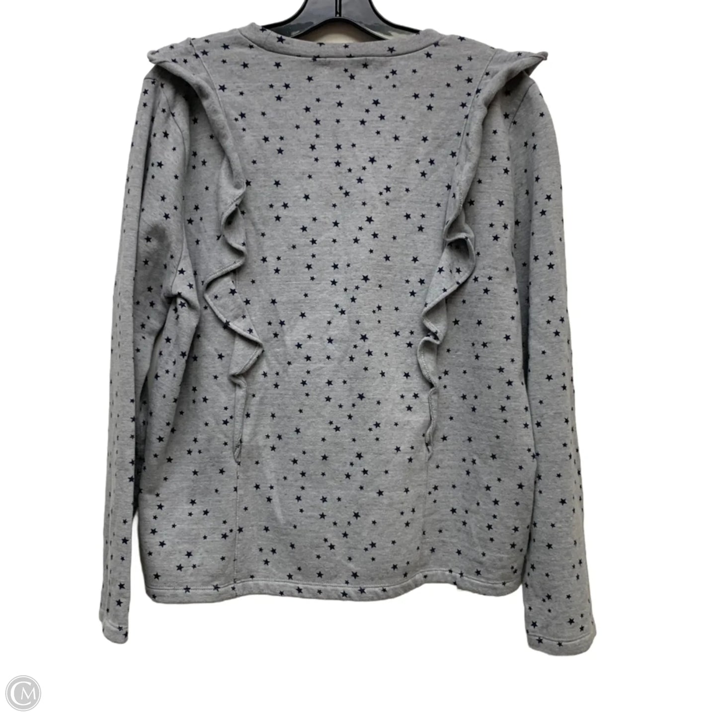 Sweatshirt Crewneck By J. Crew In Grey, Size: L