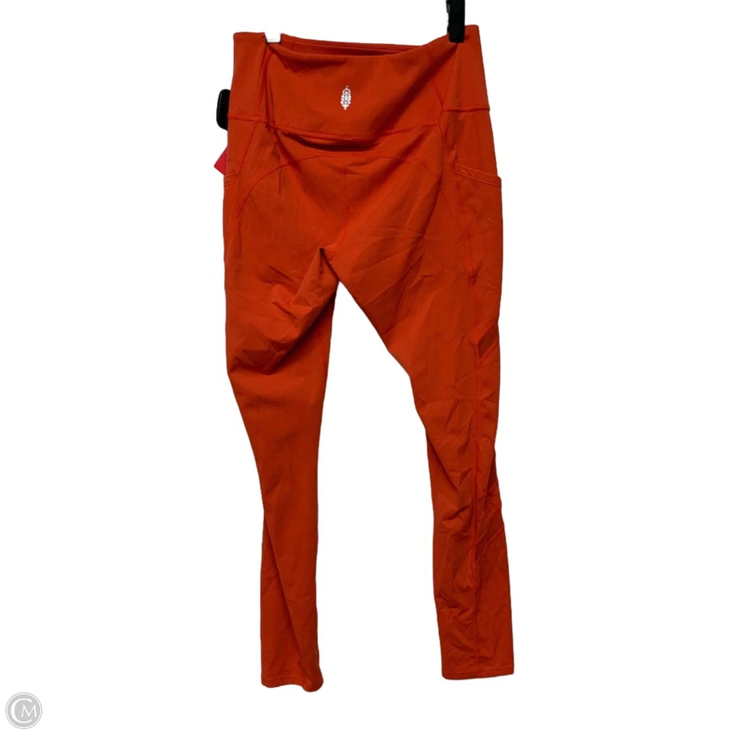 Athletic Leggings By Free People In Orange, Size: S