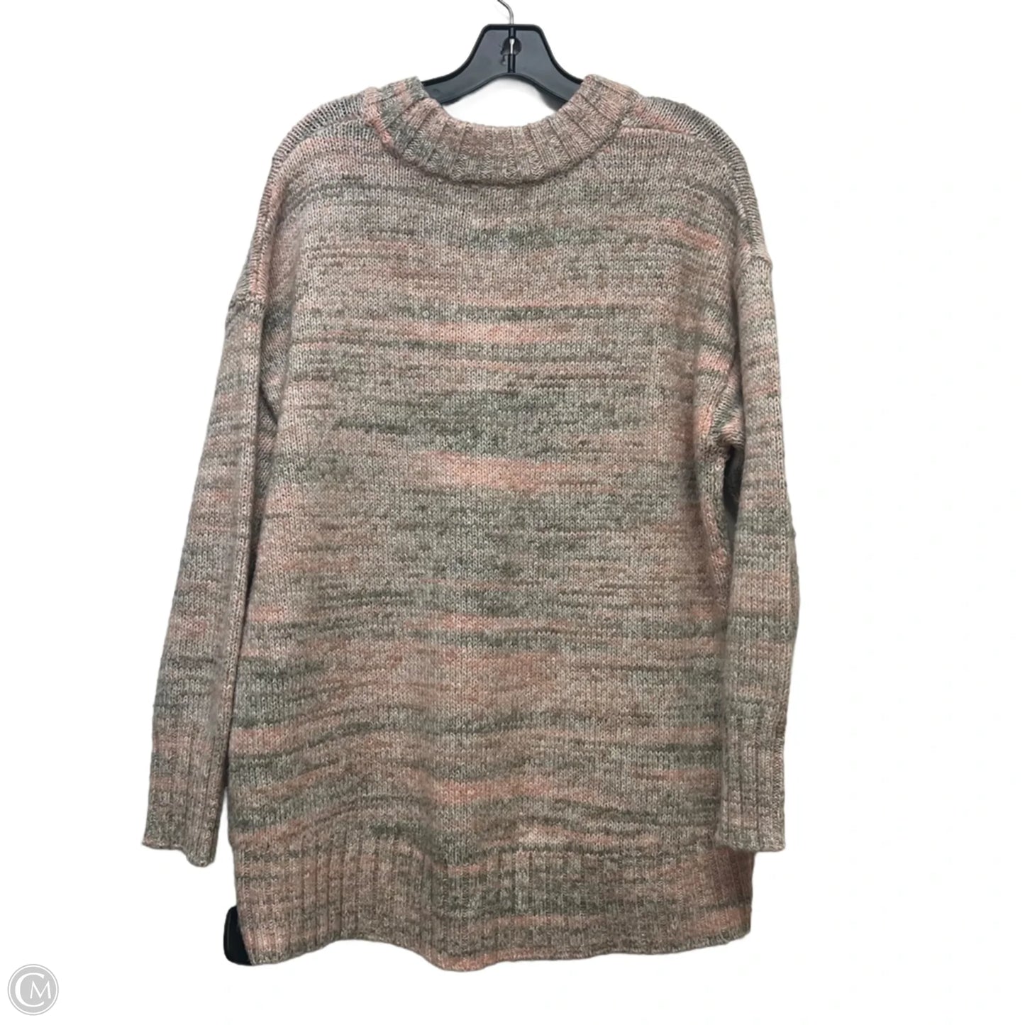 Sweater By Old Navy In Grey & Pink, Size: L
