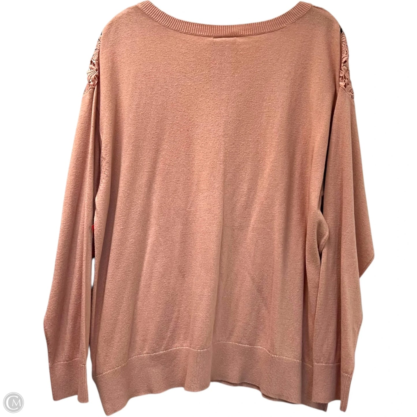 Sweater By St Johns Bay In Pink, Size: 2x