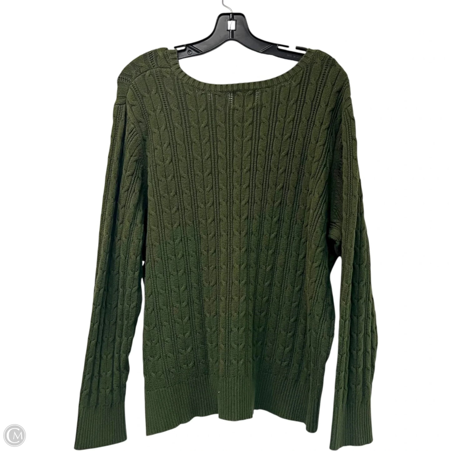 Sweater By St Johns Bay In Green, Size: 2x
