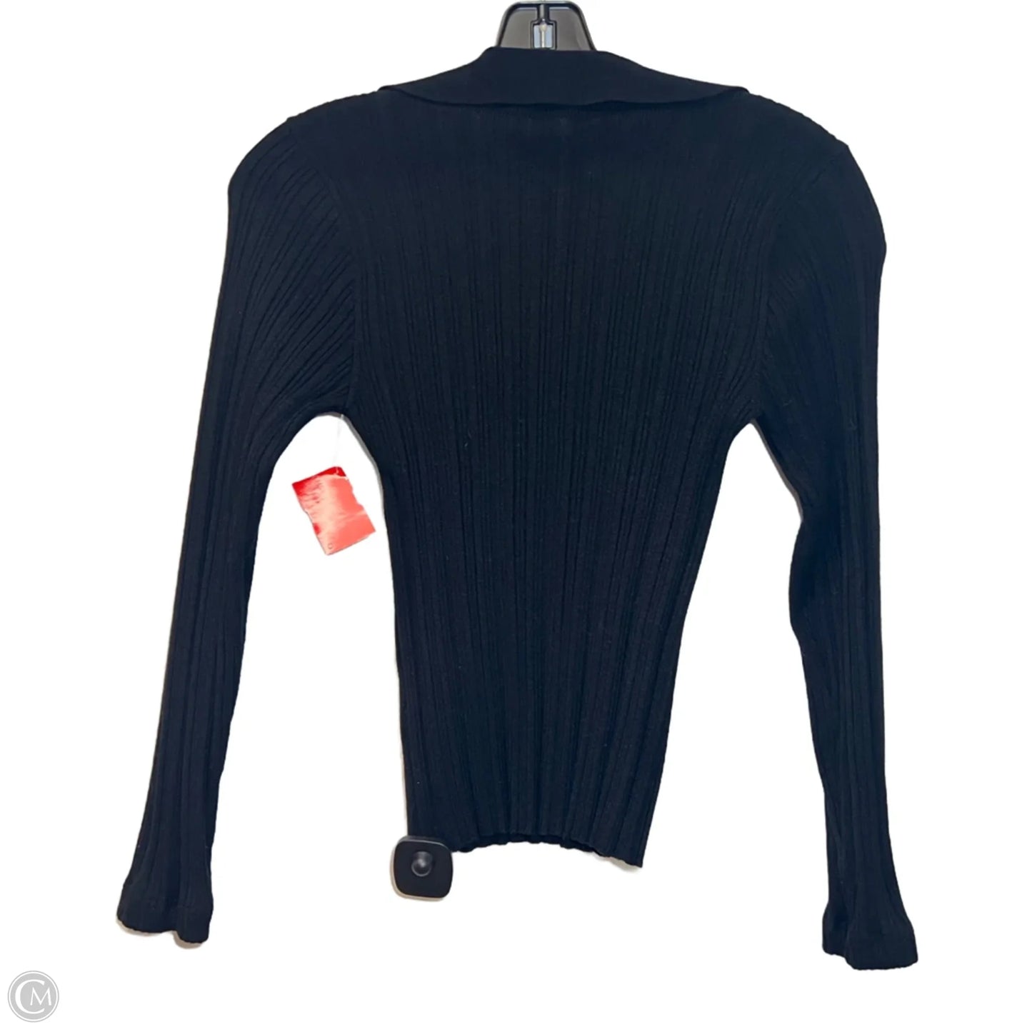 Top Long Sleeve By Maeve In Black, Size: S