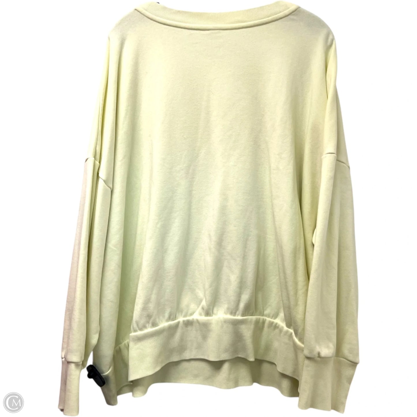 Sweatshirt Crewneck By Old Navy In Yellow, Size: 4x