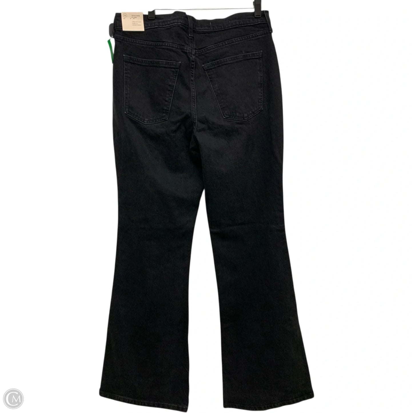 Jeans Flared By Universal Thread In Black Denim, Size: 12