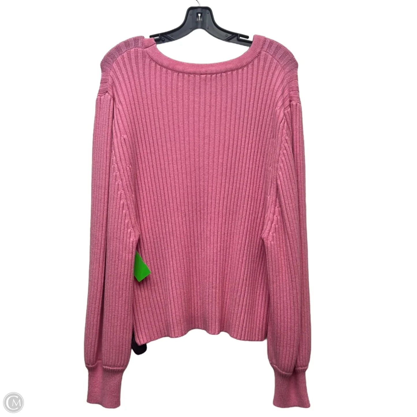 Sweater By Clothes Mentor In Pink, Size: L