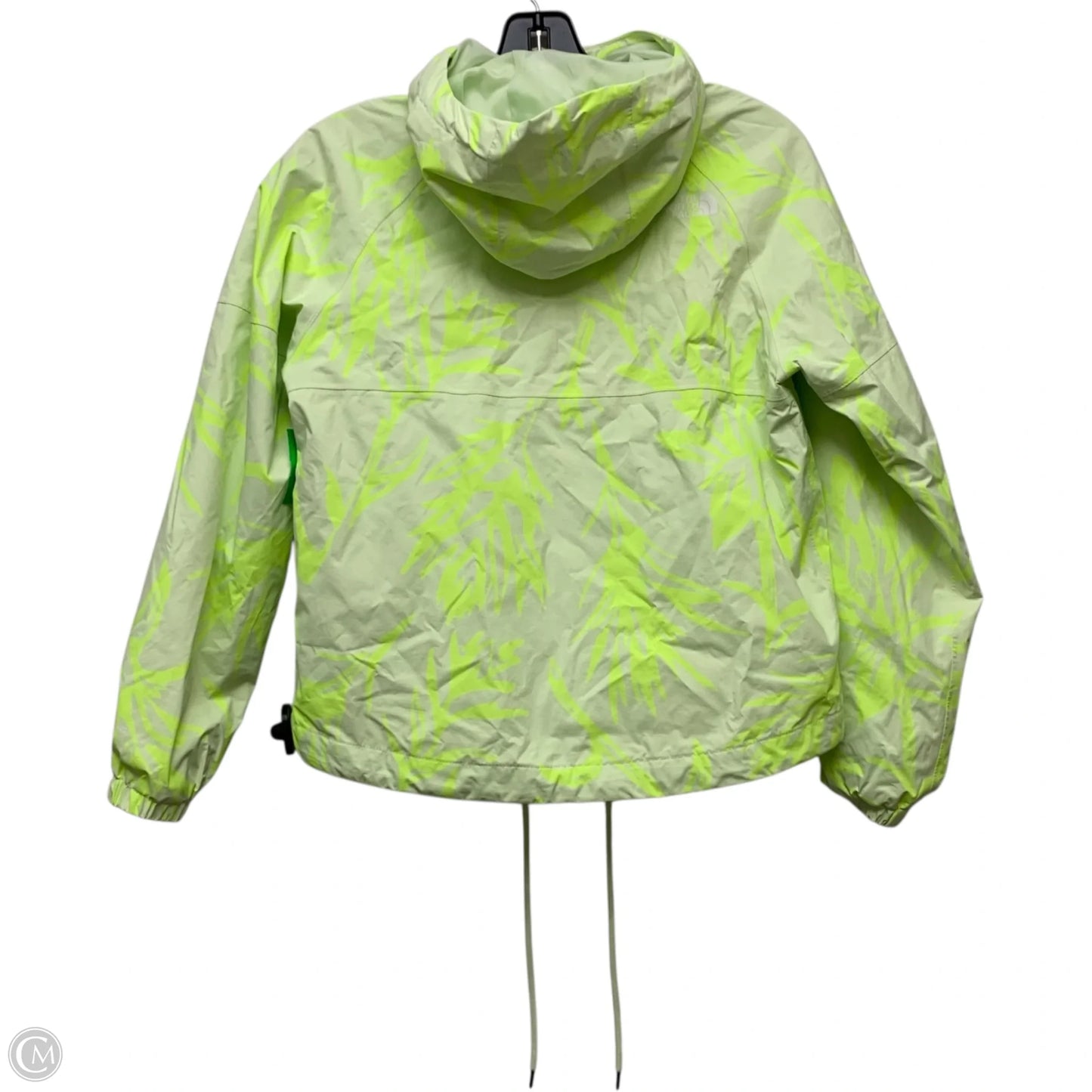 Jacket Windbreaker By The North Face In Yellow, Size: Xs