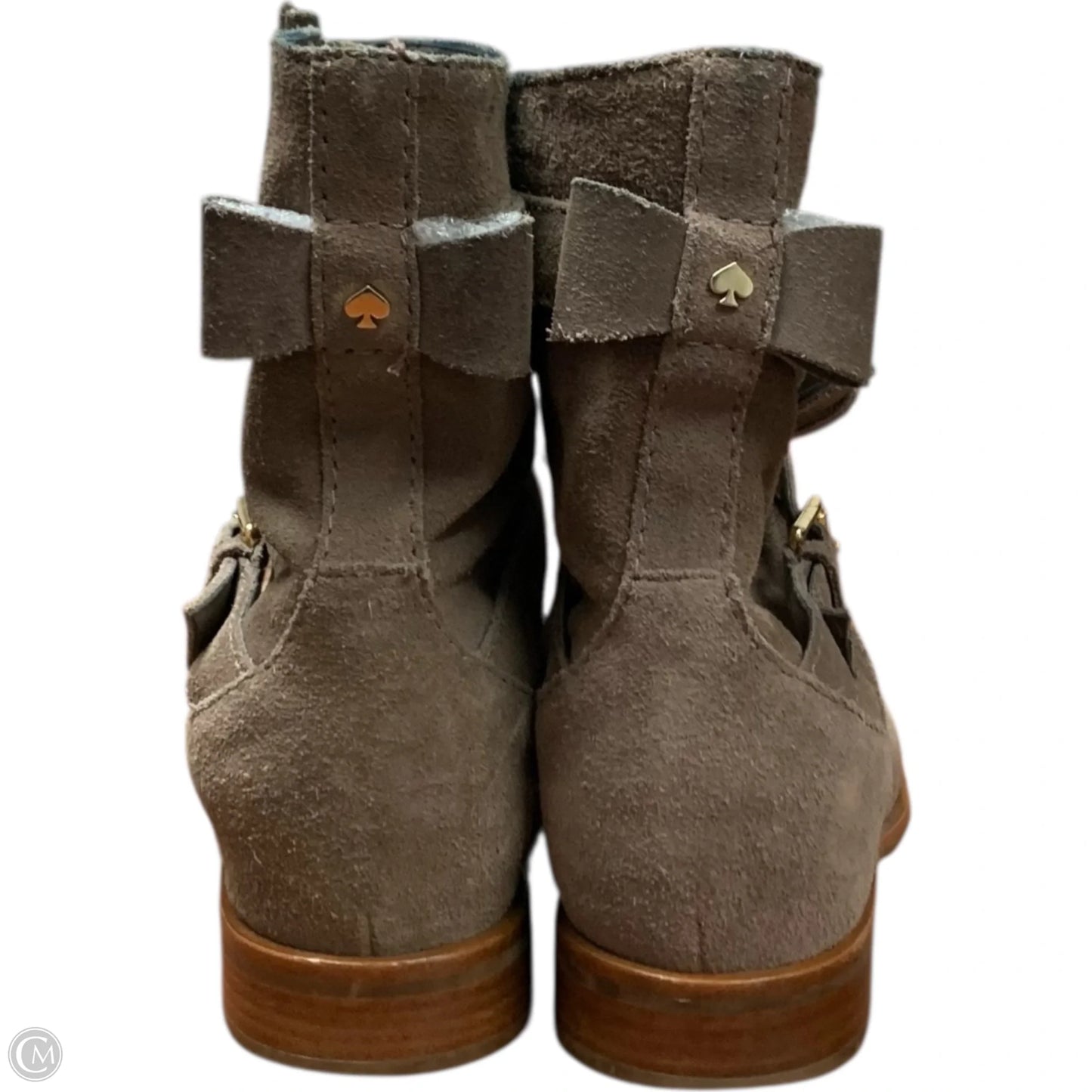 Boots Designer By Kate Spade In Brown, Size: 9