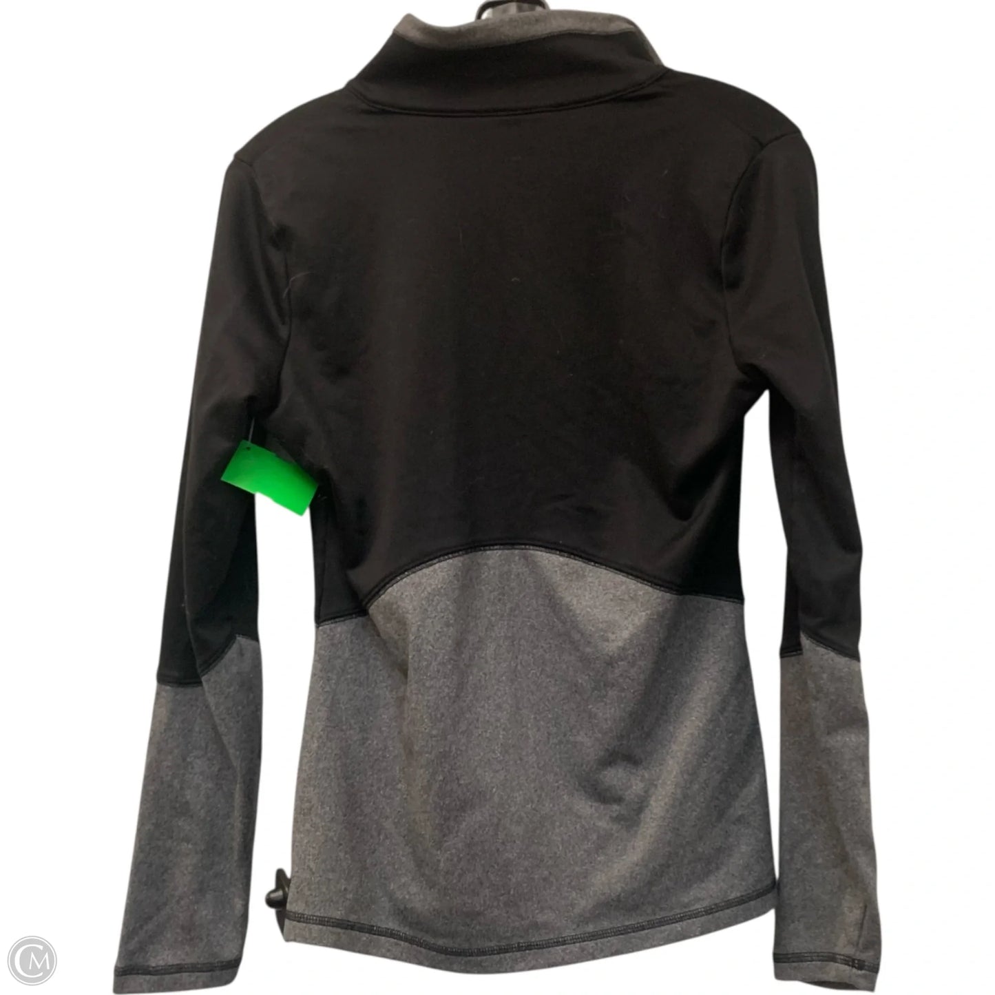 Athletic Jacket By The North Face In Black & Grey, Size: S