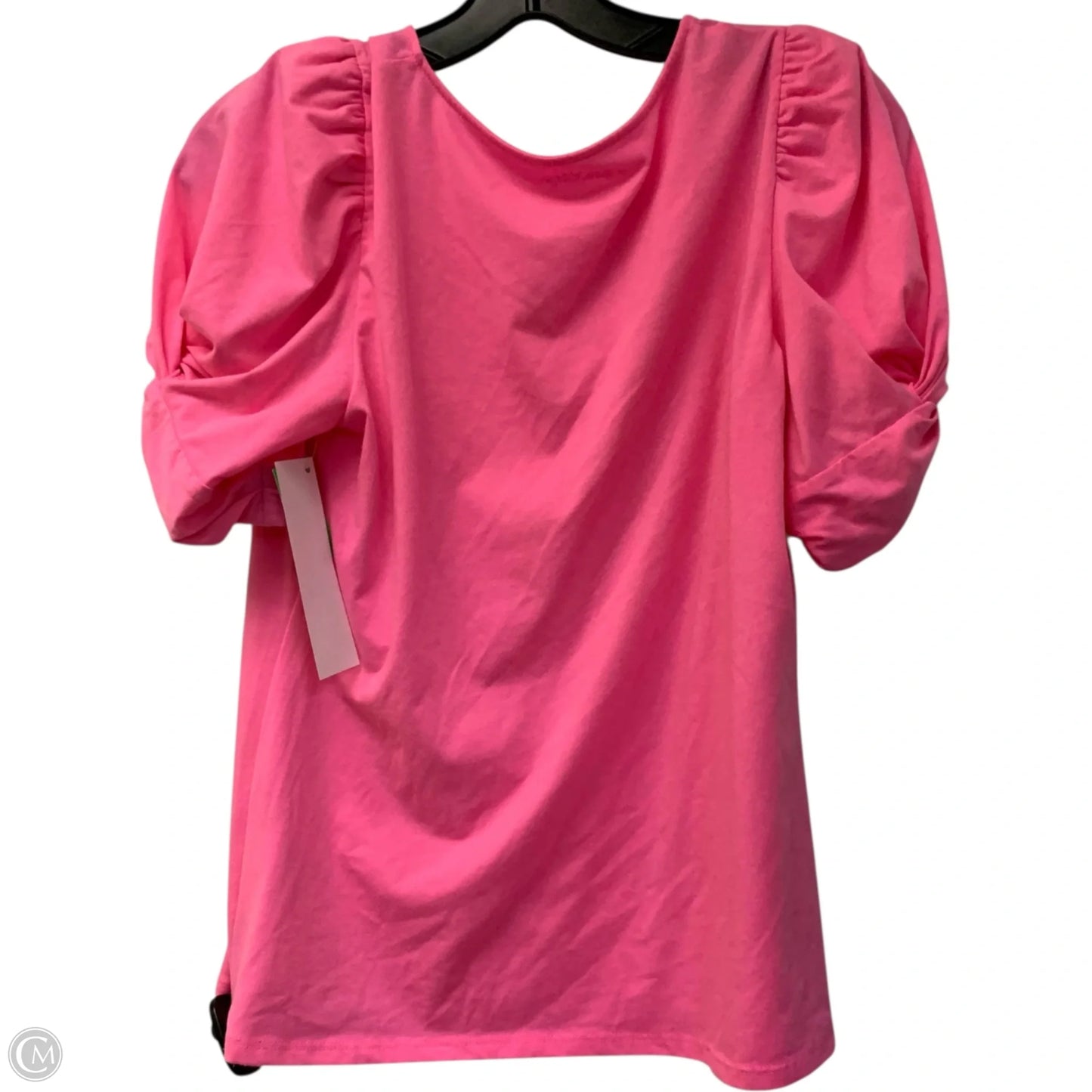 Top Short Sleeve Designer By Lilly Pulitzer In Pink, Size: S