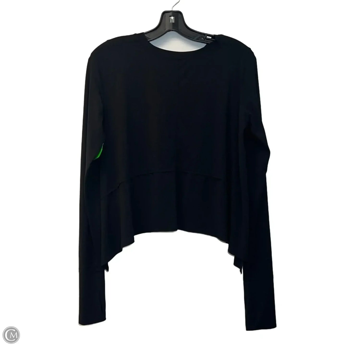 Top Long Sleeve By Free People In Black, Size: S