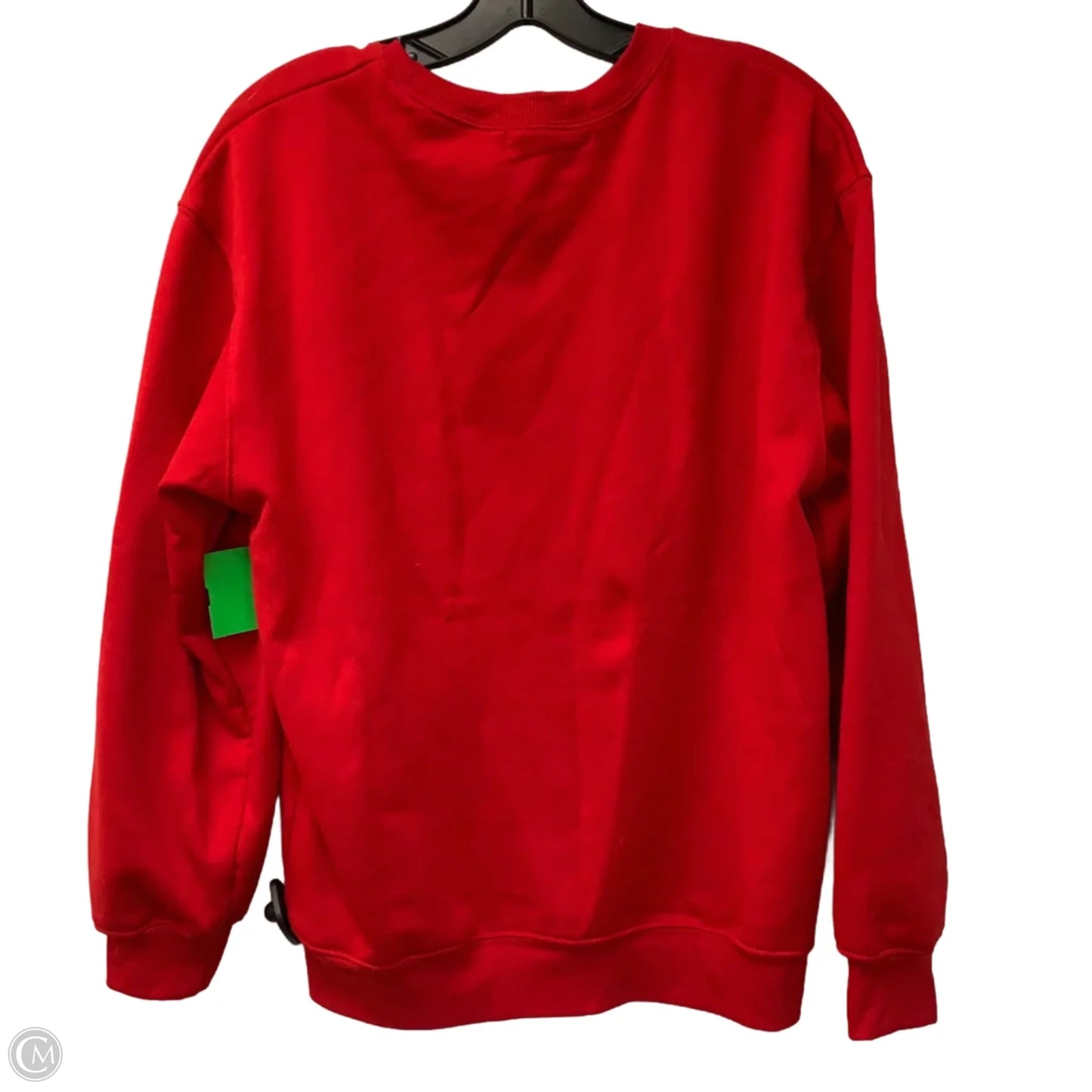 Sweatshirt Crewneck By Wound Up In Red, Size: S