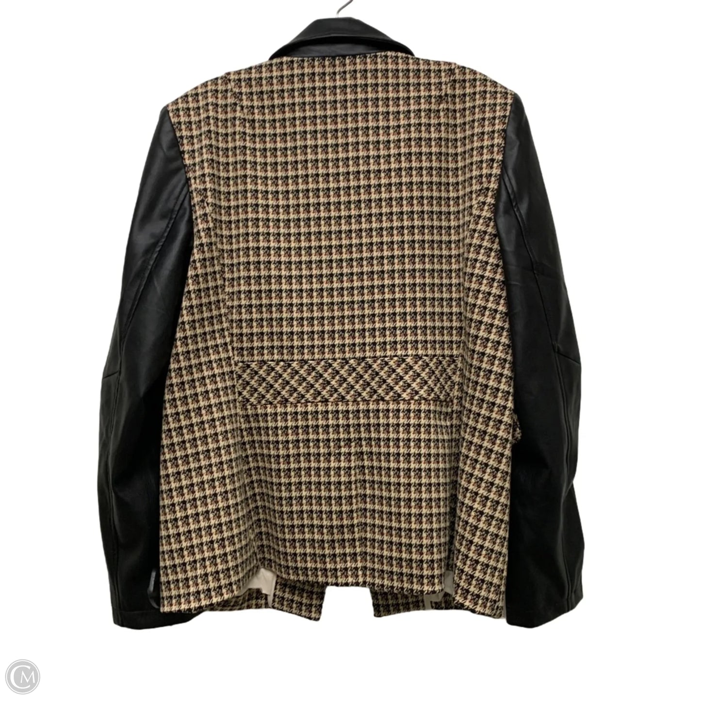 Jacket Other By Anthropologie In Black & Brown, Size: L