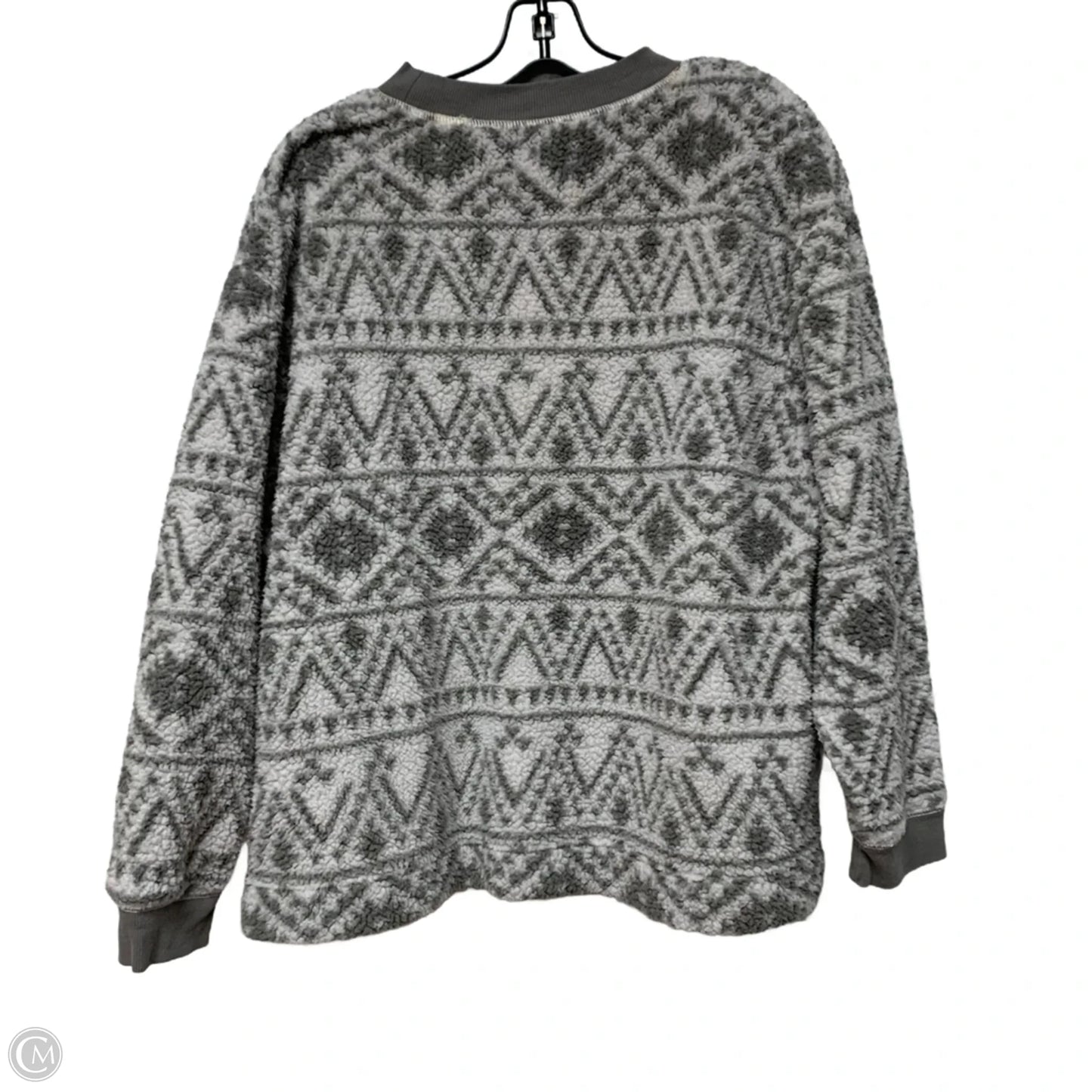 Sweater By Koolaburra By Ugg In Grey, Size: 2x
