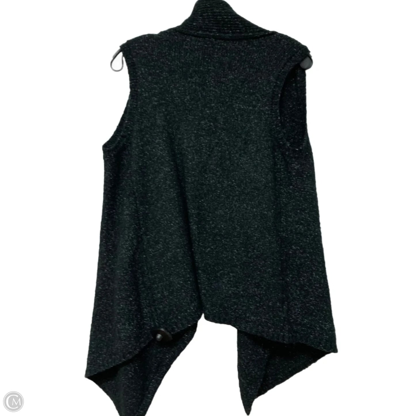 Vest Sweater By Love Design In Black, Size: S