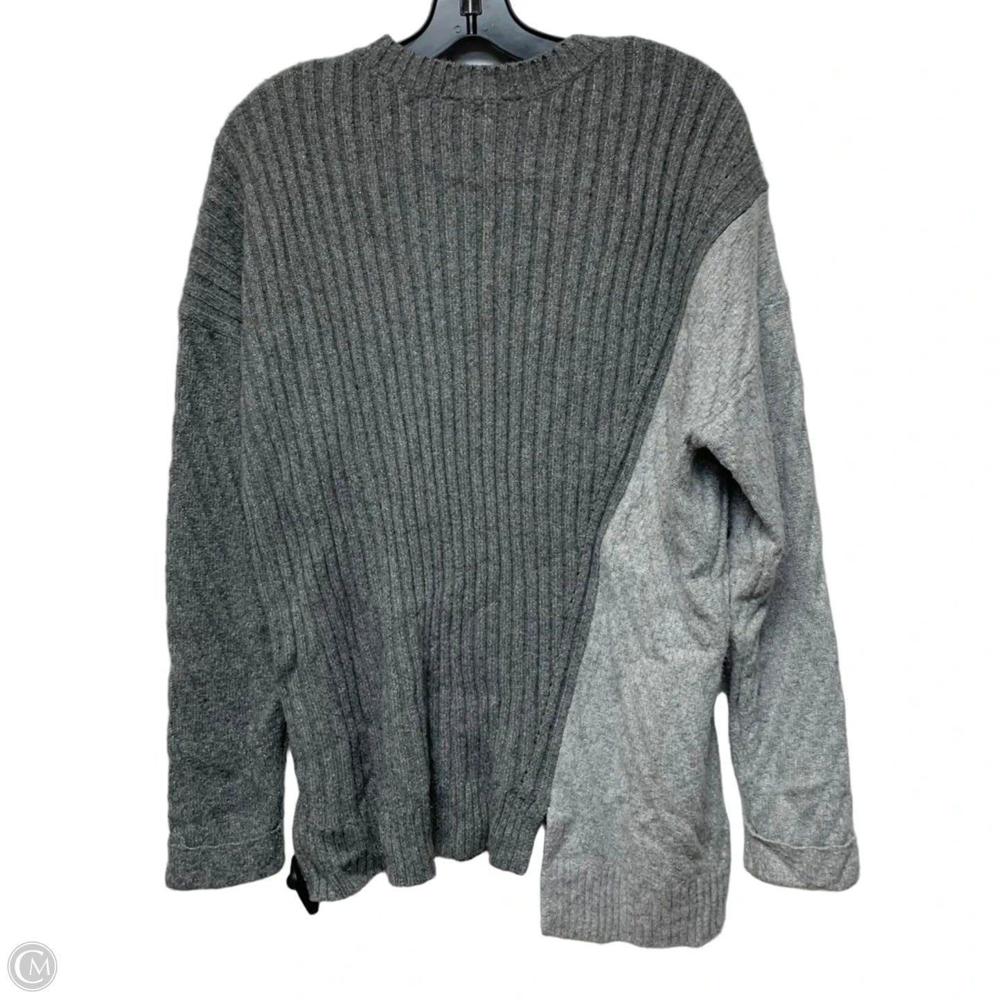 Sweater By Simply Vera In Grey, Size: Xl
