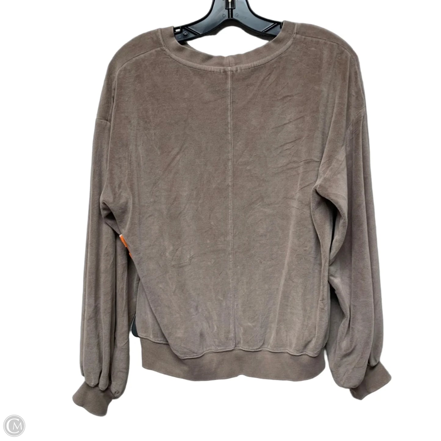Sweatshirt Crewneck By Young Fabulous & Broke In Beige, Size: S