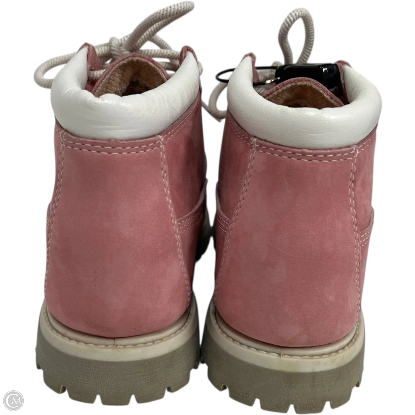 Boots Ankle Flats By Timberland In Pink, Size: 9
