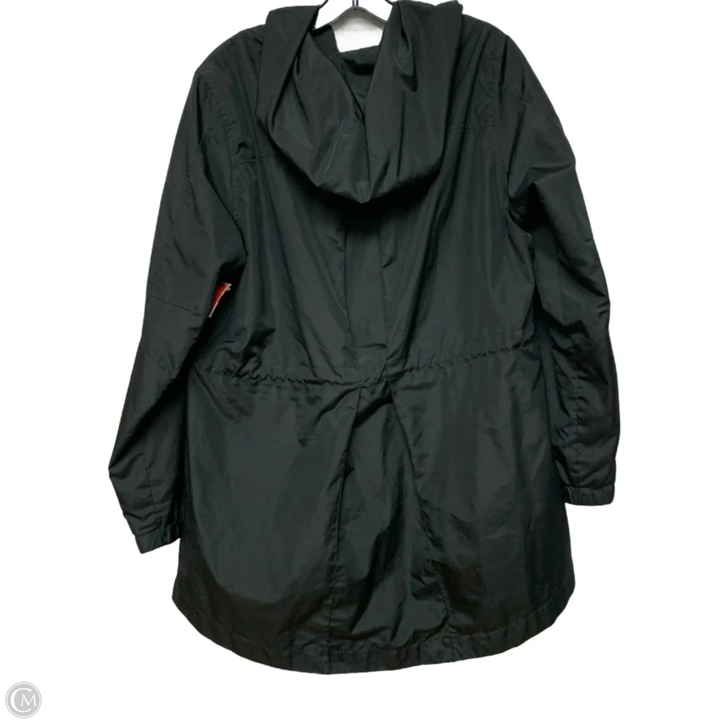 Coat Raincoat By A New Day In Black, Size: Xl