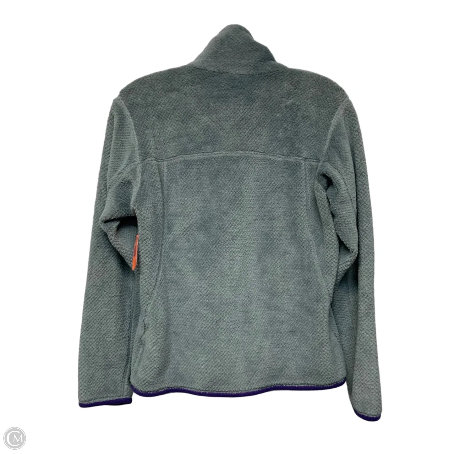 Sweatshirt Collar By Patagonia In Grey, Size: S
