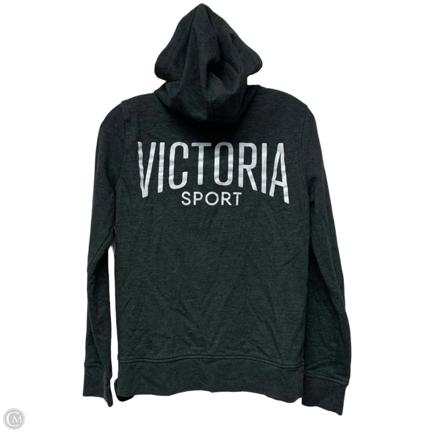 Athletic Jacket By Victorias Secret In Grey, Size: Xs