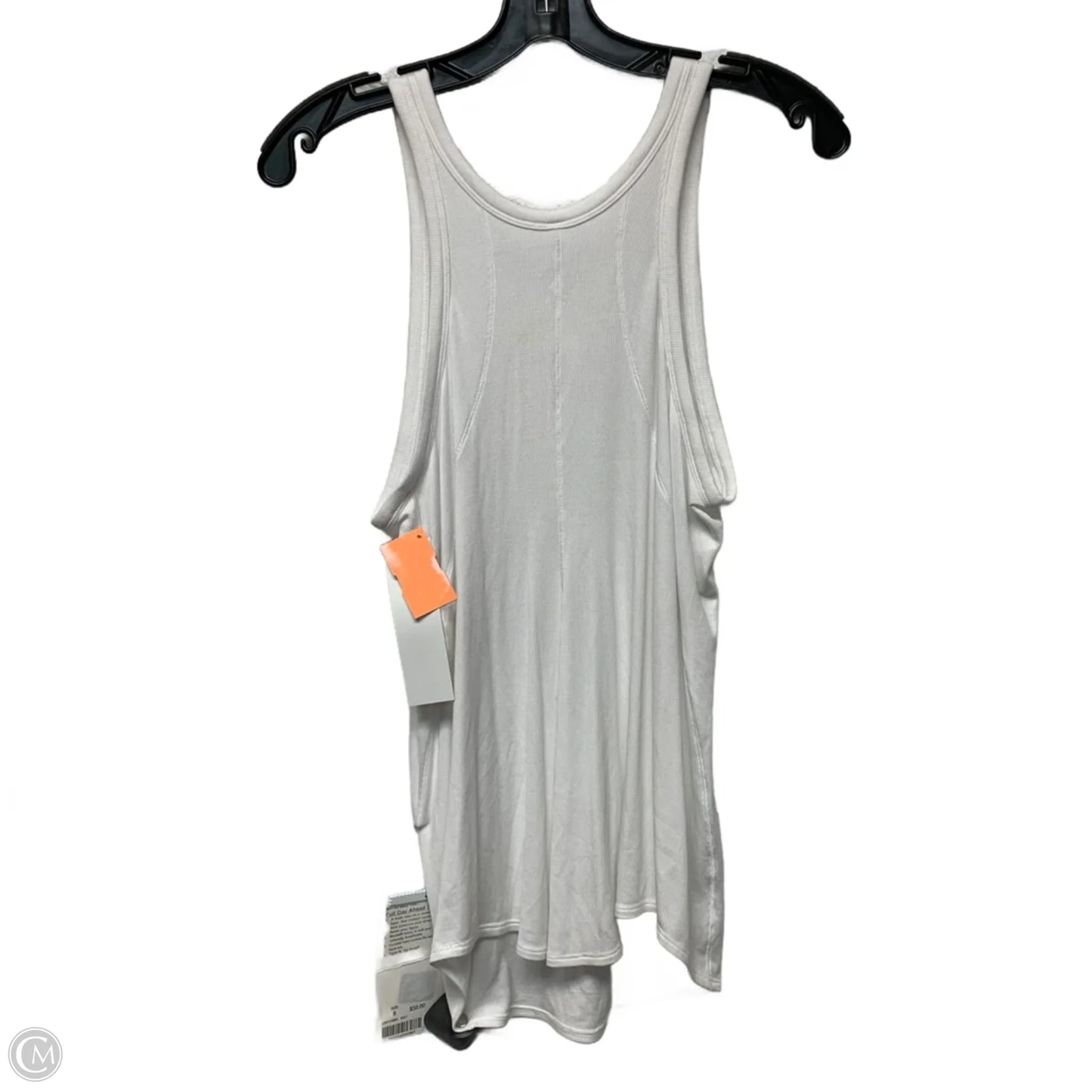 Athletic Tank Top By Lululemon In White, Size: M
