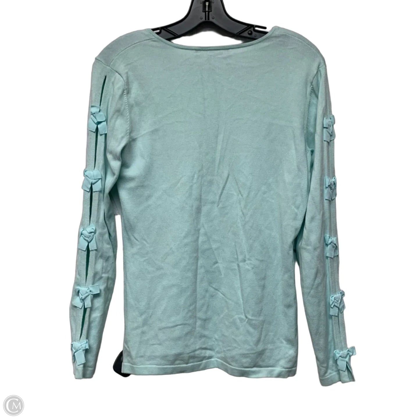 Top Long Sleeve Designer By Lilly Pulitzer In Blue, Size: M