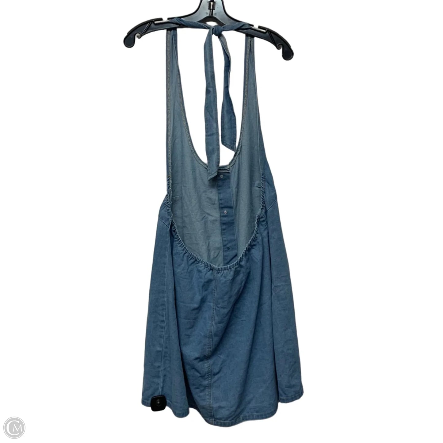 Dress Casual Short By Shein In Blue Denim, Size: 4x