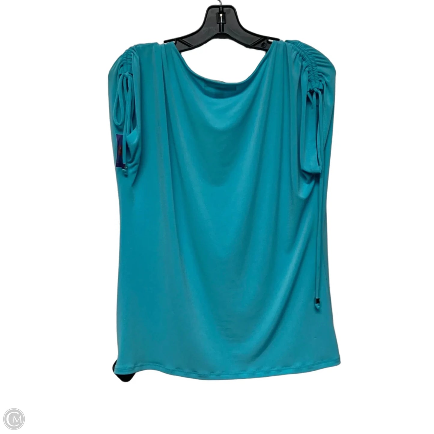 Top Short Sleeve By Michael By Michael Kors In Blue, Size: L