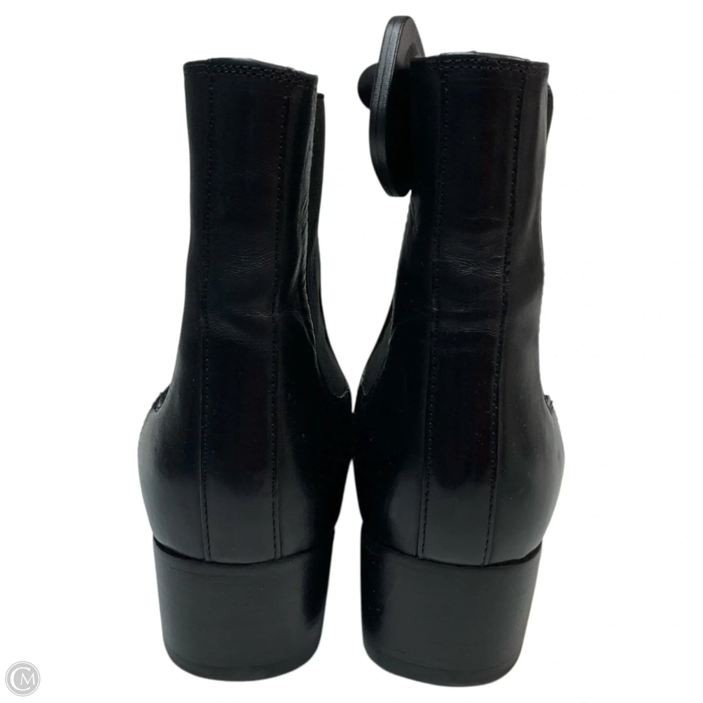 Boots Designer By Frye In Black, Size: 9