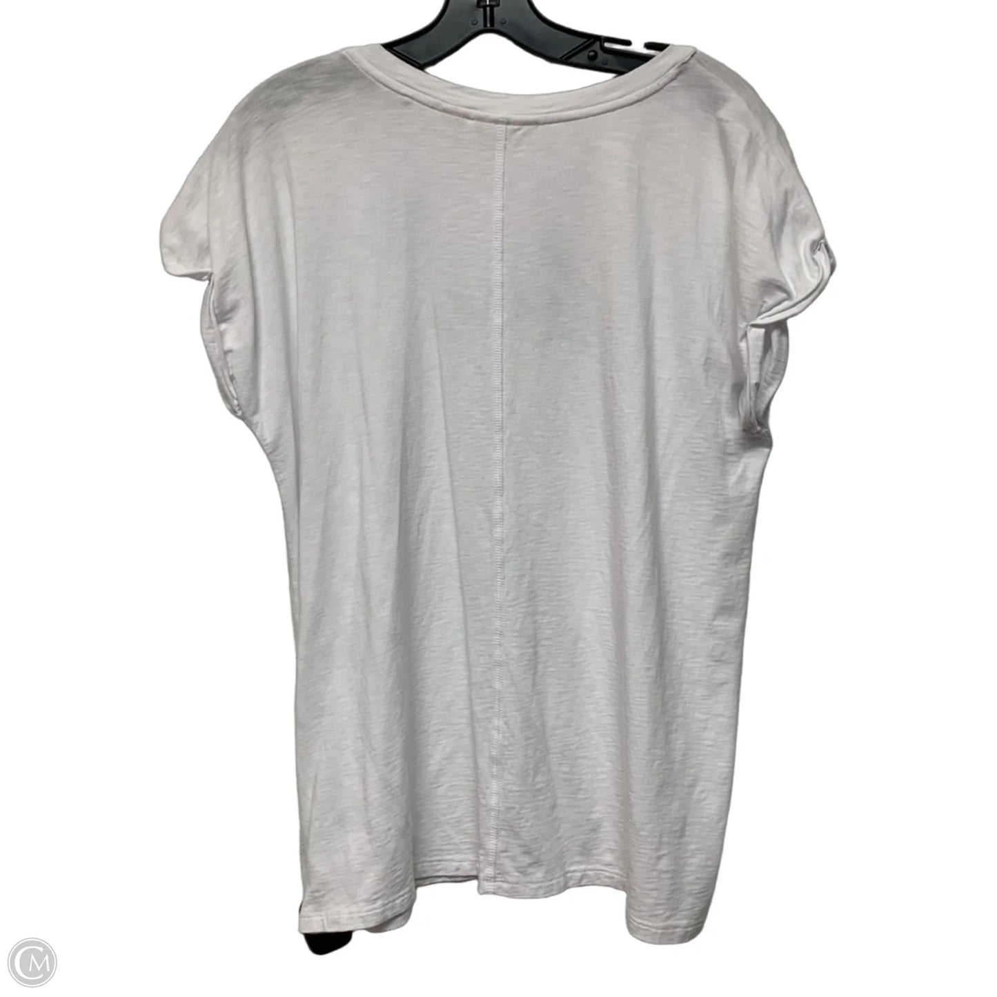 Top Short Sleeve By Christian Siriano In White, Size: Xl