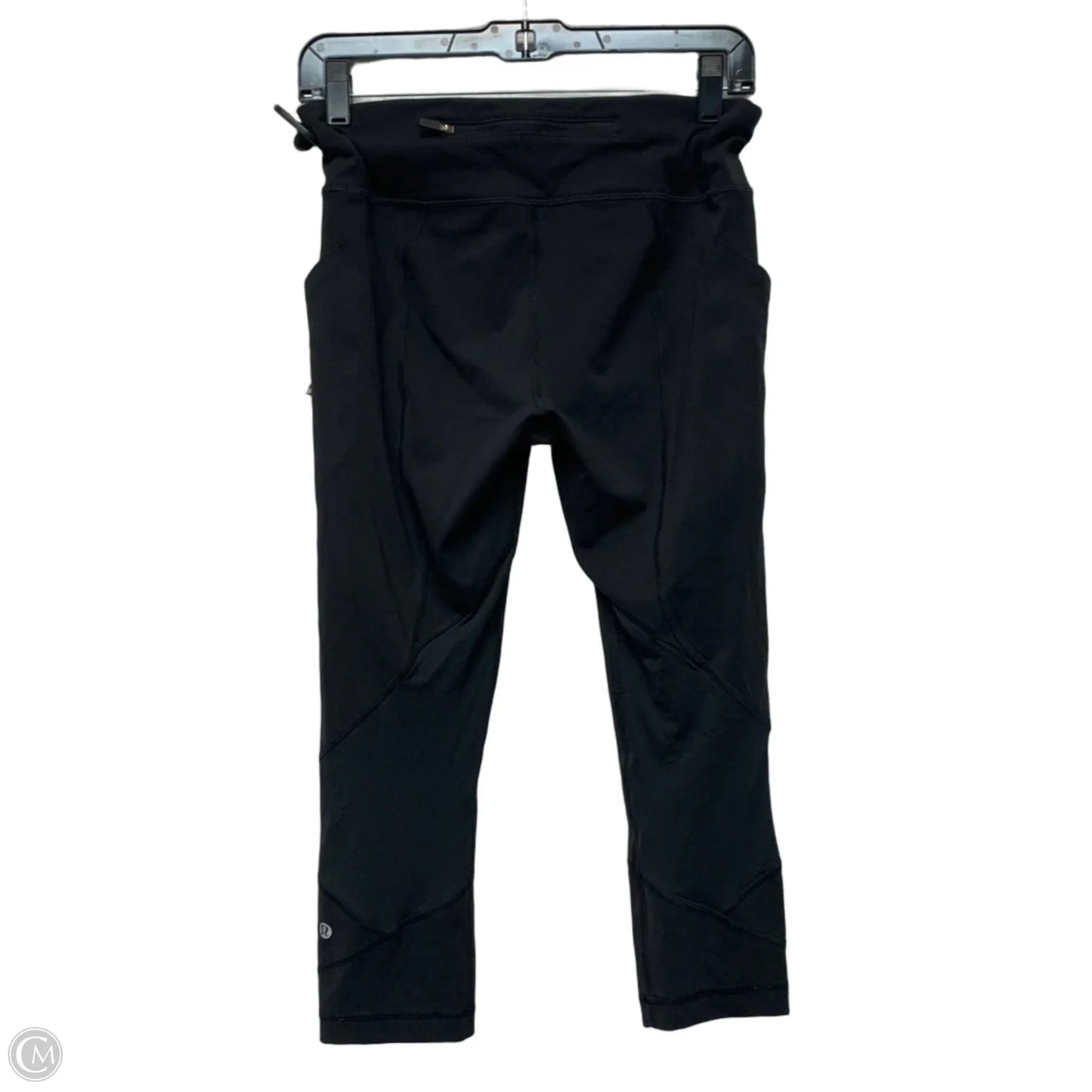 Athletic Leggings Capris By Lululemon In Black, Size: M