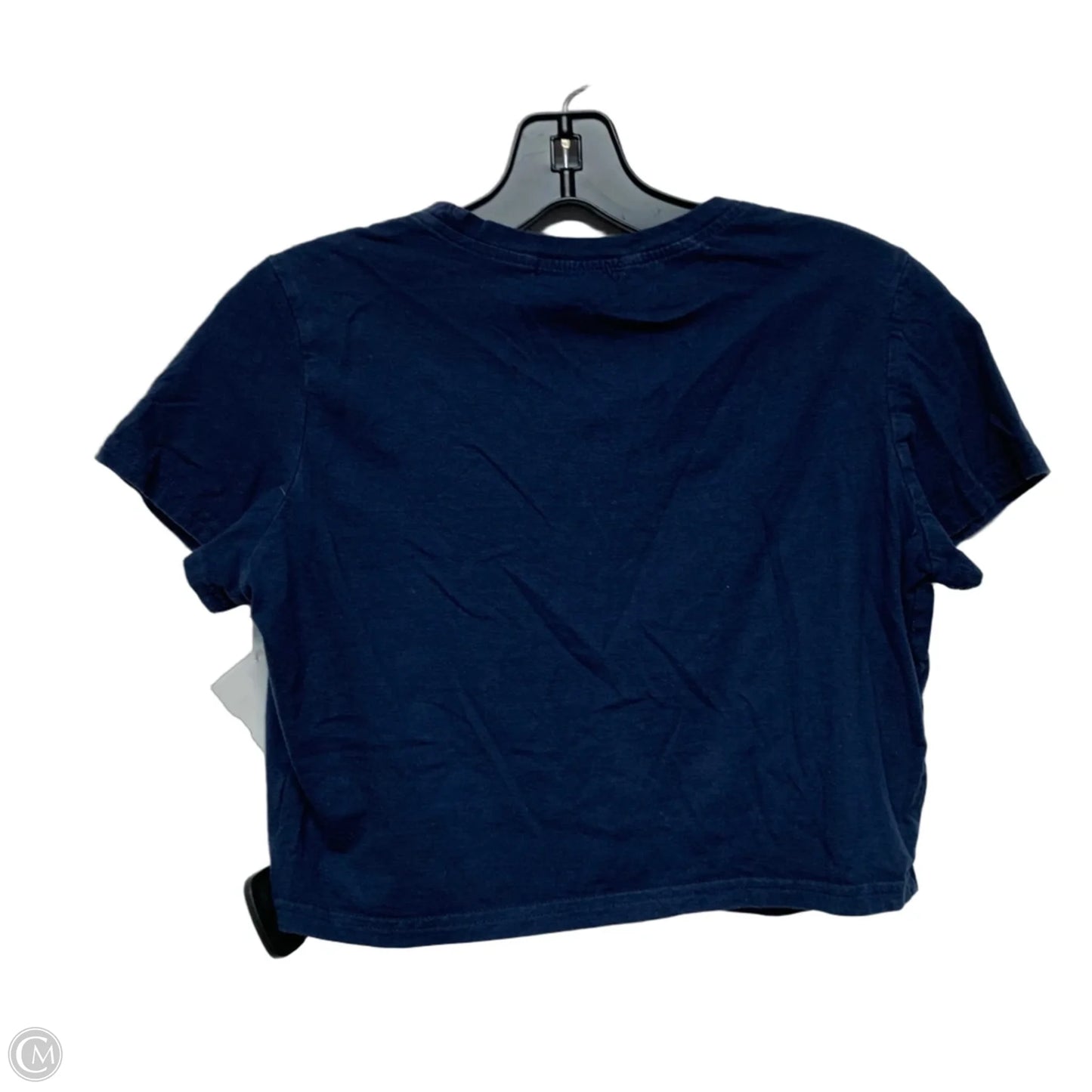 Top Short Sleeve By Shein In Blue, Size: S