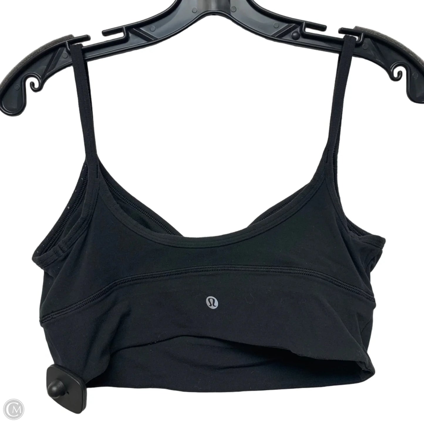 Athletic Bra By Lululemon In Black, Size: M