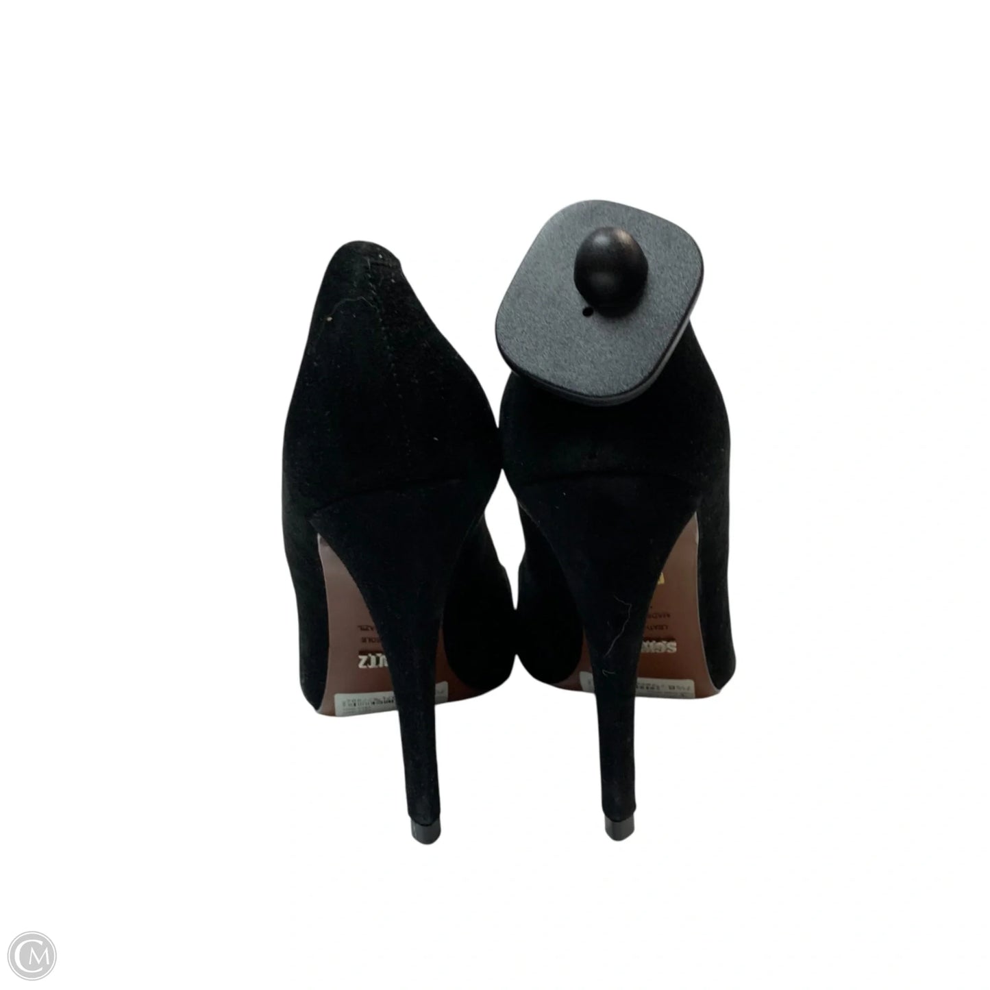 Shoes Heels Stiletto By Schutz In Black, Size: 7.5