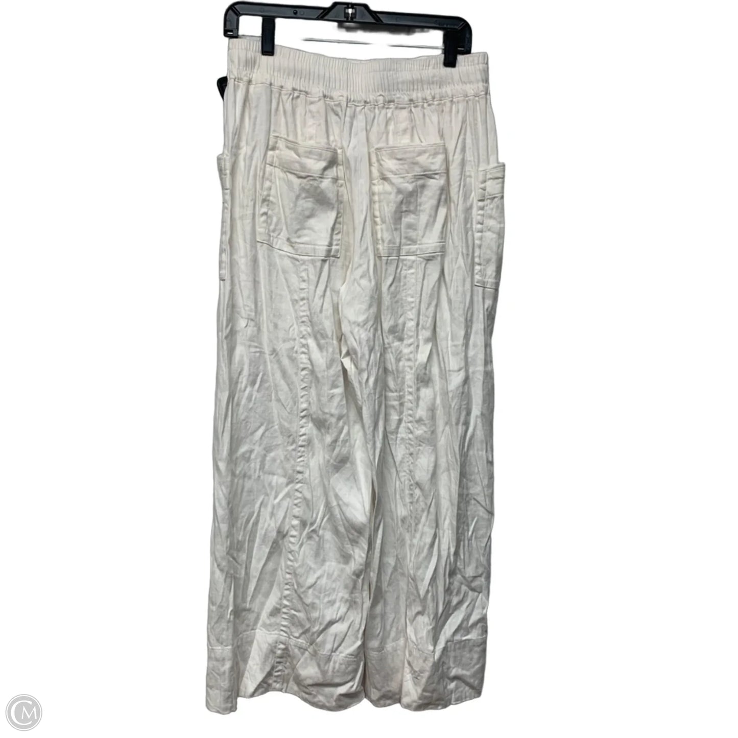 Pants Wide Leg By Maeve In Ivory, Size: S
