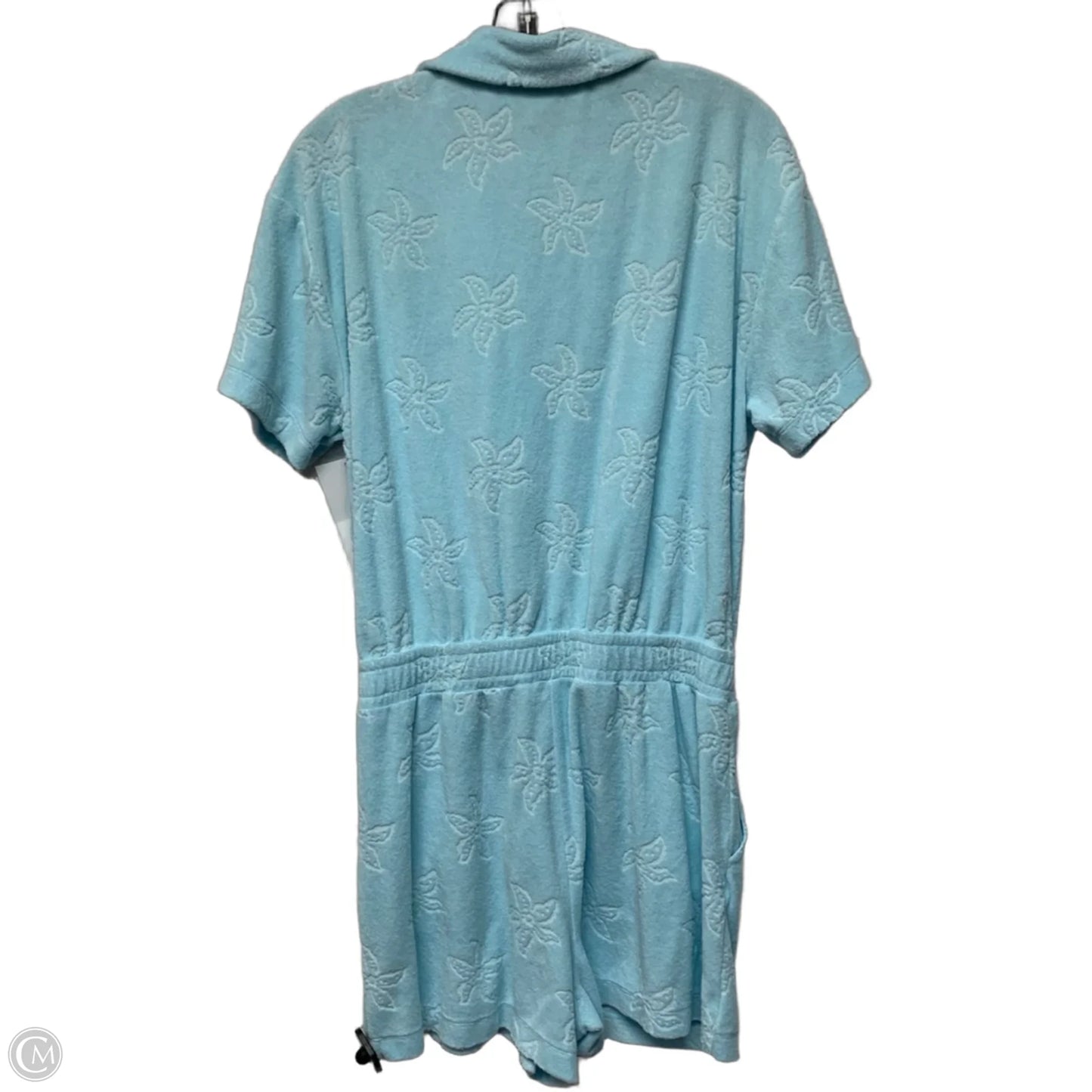 Romper Designer By Lilly Pulitzer In Blue, Size: M