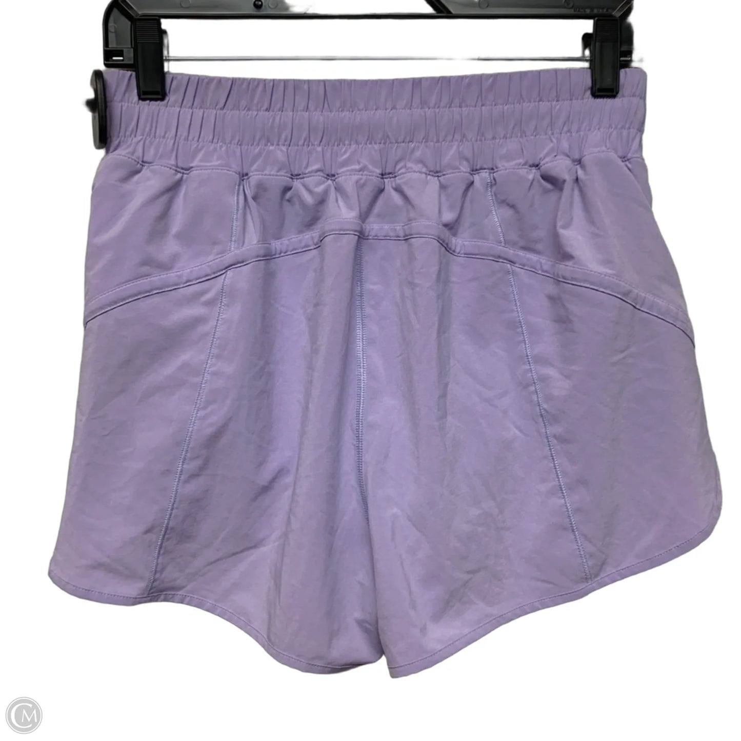 Athletic Shorts By Lululemon In Purple, Size: M