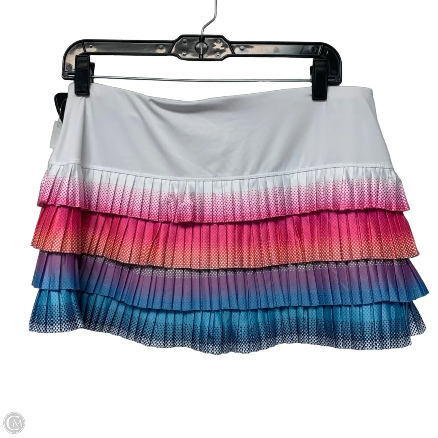 Athletic Skort By Lucky In Love In Blue & Pink, Size: L